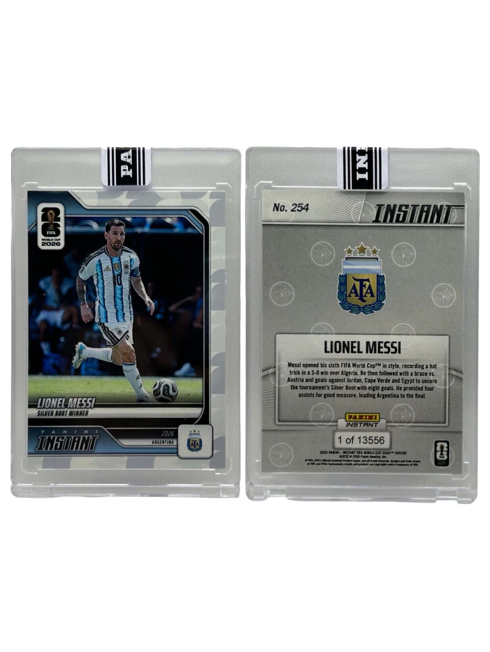 2026 Panini Instant FIFA World Cup #254 Lionel Messi Argentina